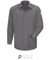 SMS2 CoolTouch&reg; Concealed-Gripper Pocketless Shirt
