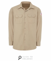 SMW2KH Long Sleeve KHAKI WORK SHIRT - CAT 2