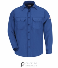 SND6RB Men's Royal NOMEX IIIA Uniform Shirt CAT-1