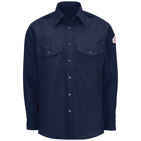 SNS2 Men's Lightweight Nomex FR Snap-Front Shirt CAT-1