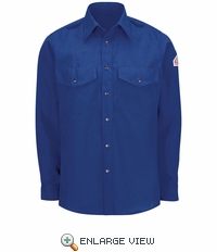 SNS2RB Men's Royal Lightweight Nomex FR Snap-Front Shirt CAT-1