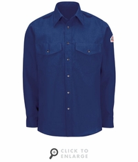 SNS6 Men's Midweight Nomex FR Snap-Front Shirt CAT-1