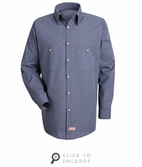 SP1020MC Micro-Check Work Shirt(3-Colors)