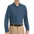 SP14DB Men's Dark Blue Long Sleeve Industrial Work Shirt
