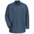 SP14DB Men's Dark Blue Long Sleeve Industrial Work Shirt