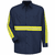 SP14EN Long Sleeve Enhanced Visibility Industrial Navy Work Shirt