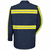 SP14EN Long Sleeve Enhanced Visibility Industrial Navy Work Shirt