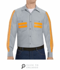 SP14WM Long Sleeve Enhanced Visibility Shirt