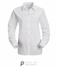 SP15WH  Long Sleeve Women's Specialized Pocketless Shirt