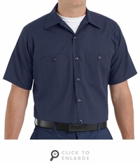 SP24D Durastripe Short Sleeve Work Shirt