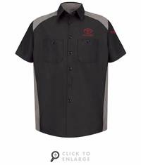 SP28TT Toyota Men's Short Sleeve Motorsports Shirt