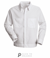 SP35 Shirt Jacket, Button Front Long Sleeve