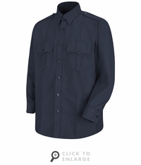 SP36DN Long Sleeve Dark Navy Sentinel Upgraded Security Shirt