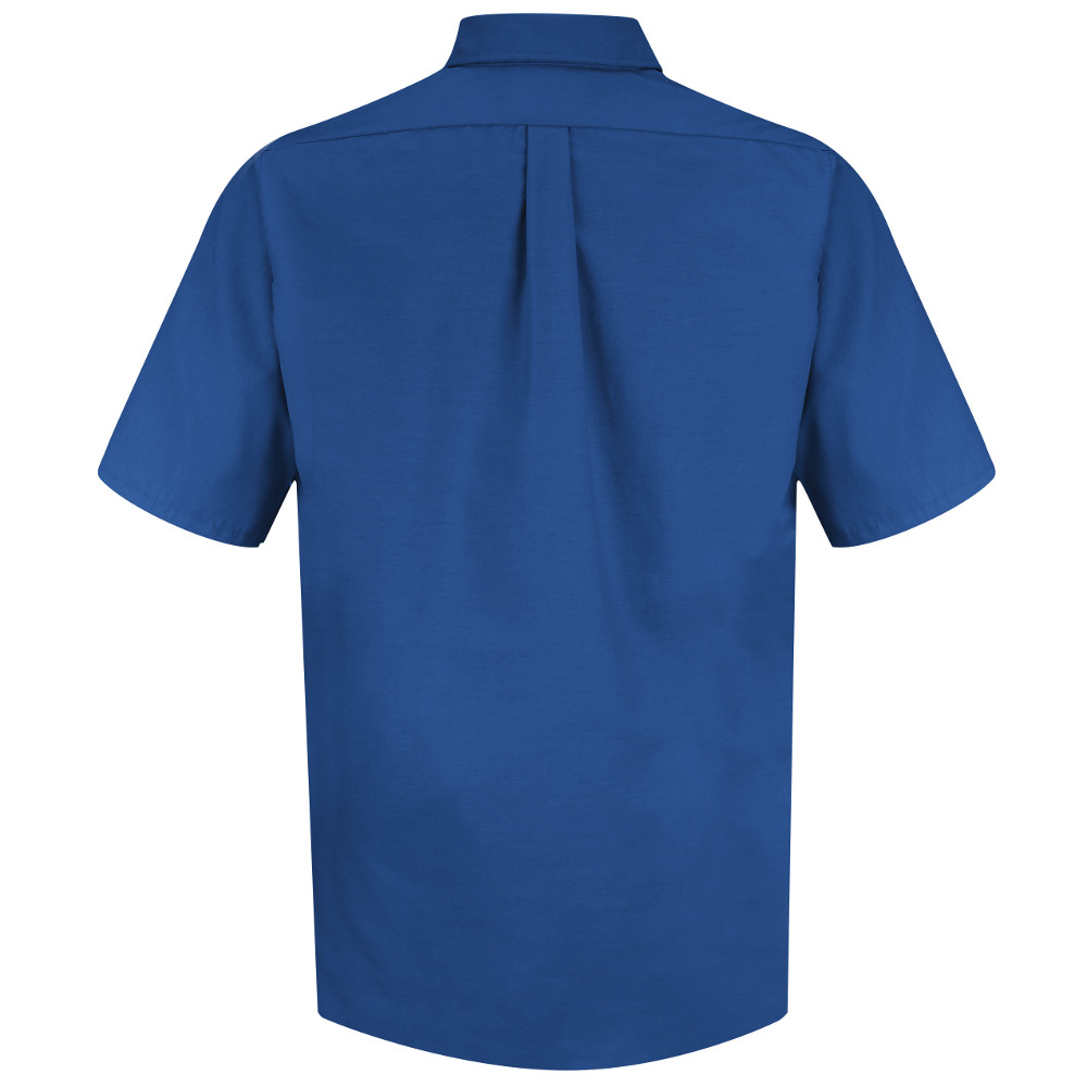 mens royal blue short sleeve dress shirt Au Noir Short Sleeve Shirts Corelli Royal Navy (SS 2019)