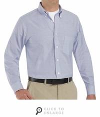 SR70 Long Sleeve Men's Executive Oxford Button-Down Shirts - 5 Colors