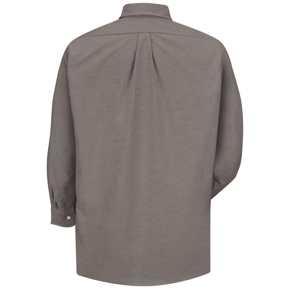 SR70GY Long Sleeve Men's Solid Gray Executive Button-Down Shirt