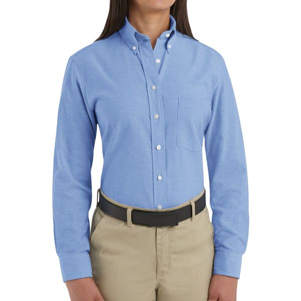 SR71LB Long Sleeve Women's Light Blue Executive ButtonDown Shirt