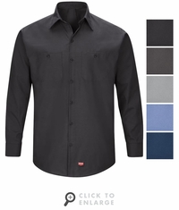 SX10 Men's Long Sleeve Work Shirt with MIMIX