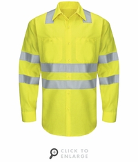 SY14AB Hi-Visibility Ripstop Work Shirt