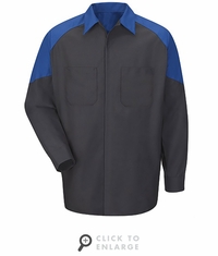 SY14FD Ford Long SleeveTechnician Shirt