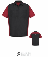 SY24AD Audi Alternative Tech Short Sleeve Shirt