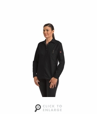 SY31 Women's Long Sleeve Performance Plus Shop Shirt with OilBlok Technology