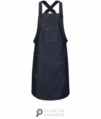 TD20DN Dark Navy Black Shop Apron