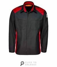 Toyota Long Sleeve Technician Shirt - SY14TM