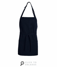 TT32NV Navy Short Premium Bib Apron