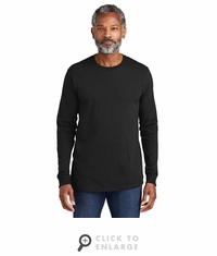 Volunteer Knitwear All-American Long Sleeve Tee VL100LS|Black