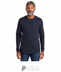 Volunteer Knitwear All-American Long Sleeve Tee VL100LS|Navy