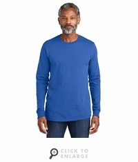 Volunteer Knitwear All-American Long Sleeve Tee VL100LS|Royal