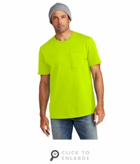 Volunteer Knitwear All-American Pocket Tee VL100P|Safety-Green