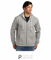 Volunteer Knitwear&trade;&nbsp;Chore Fleece Full-Zip Hoodie - Heather Grey