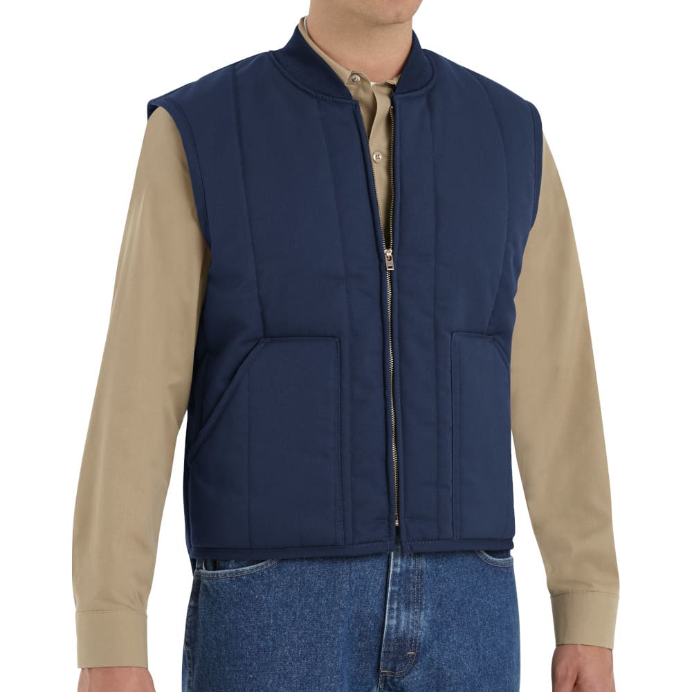Red Kap VT22NV Navy Quilted Work Vest