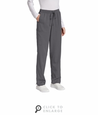WonderWink Women's Premiere Flex Cargo Pant WW4158 - Pewter