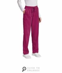 WonderWink Women's Premiere Flex Cargo Pant WW4158 - Wine