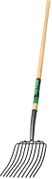 Truper Handle Tru Tough 54-Inch Manure/Bedding Fork, 10-Tine, Long Hand 