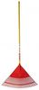 corona clipper 24 -Inch, Poly Rake, Wood Handle 