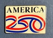 America 250 Lapel Pin