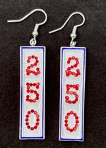 America's Birthday Earrings
