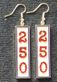 America's Birthday Earrings