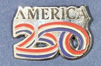 Stylish America 250 Lapel Pin