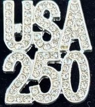USA 250 Brthday Pin