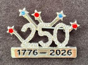 America's Birthday Firework Pin