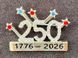 America's Birthday Firework Pin