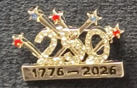 America's Birthday Pin