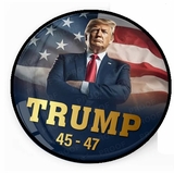 6 BUTTONS Donald Trump - JD Vance 2024 Photo Campaign Buttons - Foto 2