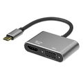 Alcatel 3X USB 3.1 Type-c to HDMI VGA Display Adapter Alcatel 3X USB 3.1 Type-c to HDMI VGA Display Adapter