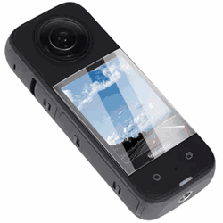 Insta360 X3 3 Pack Invisible Shield Glass Screen Protector